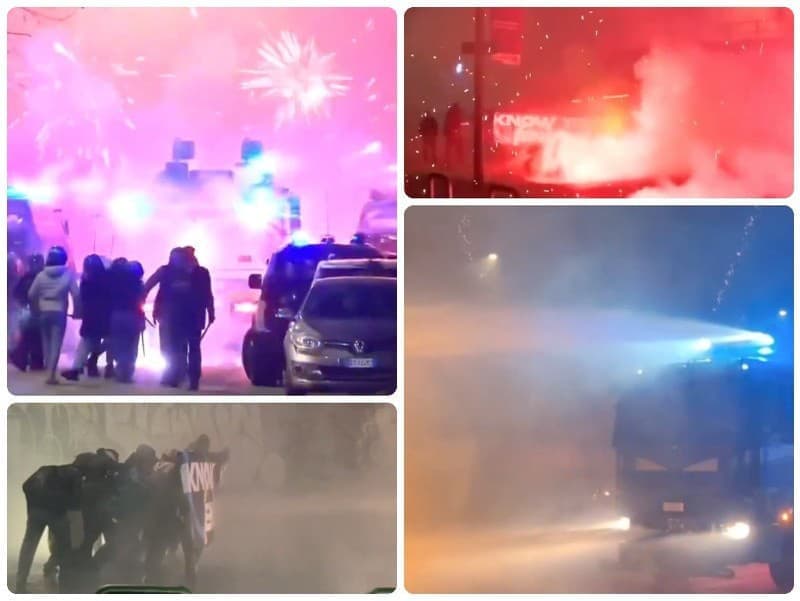 Nepokoje a demonštrácie počas otváracieho ceremoniálu olympiády v Miláne