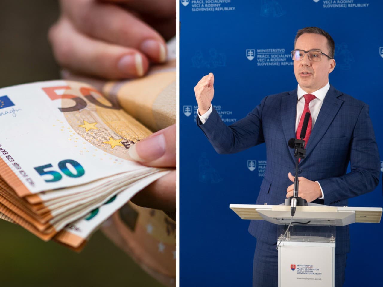 Minimálna mzda a dávky: Od januára 2026 vyššie sumy pre Slovákov