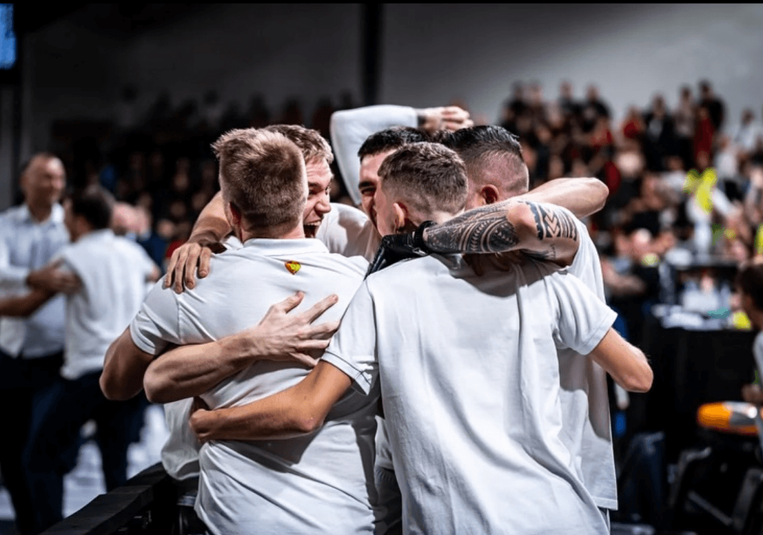 Patrioti Levice oslavujú historické víťazstvo v Lige majstrov