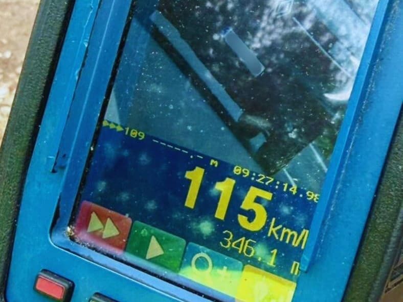 Poľský vodič prekročil rýchlosť v Hontianskych Tesároch