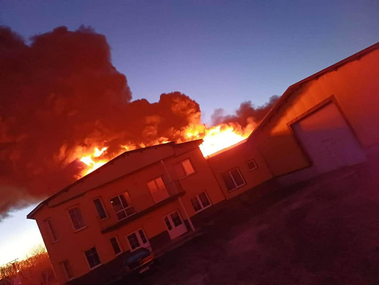 Požiar konzervárne v Moravskom Sv. Jáne spôsobil obrovské škody