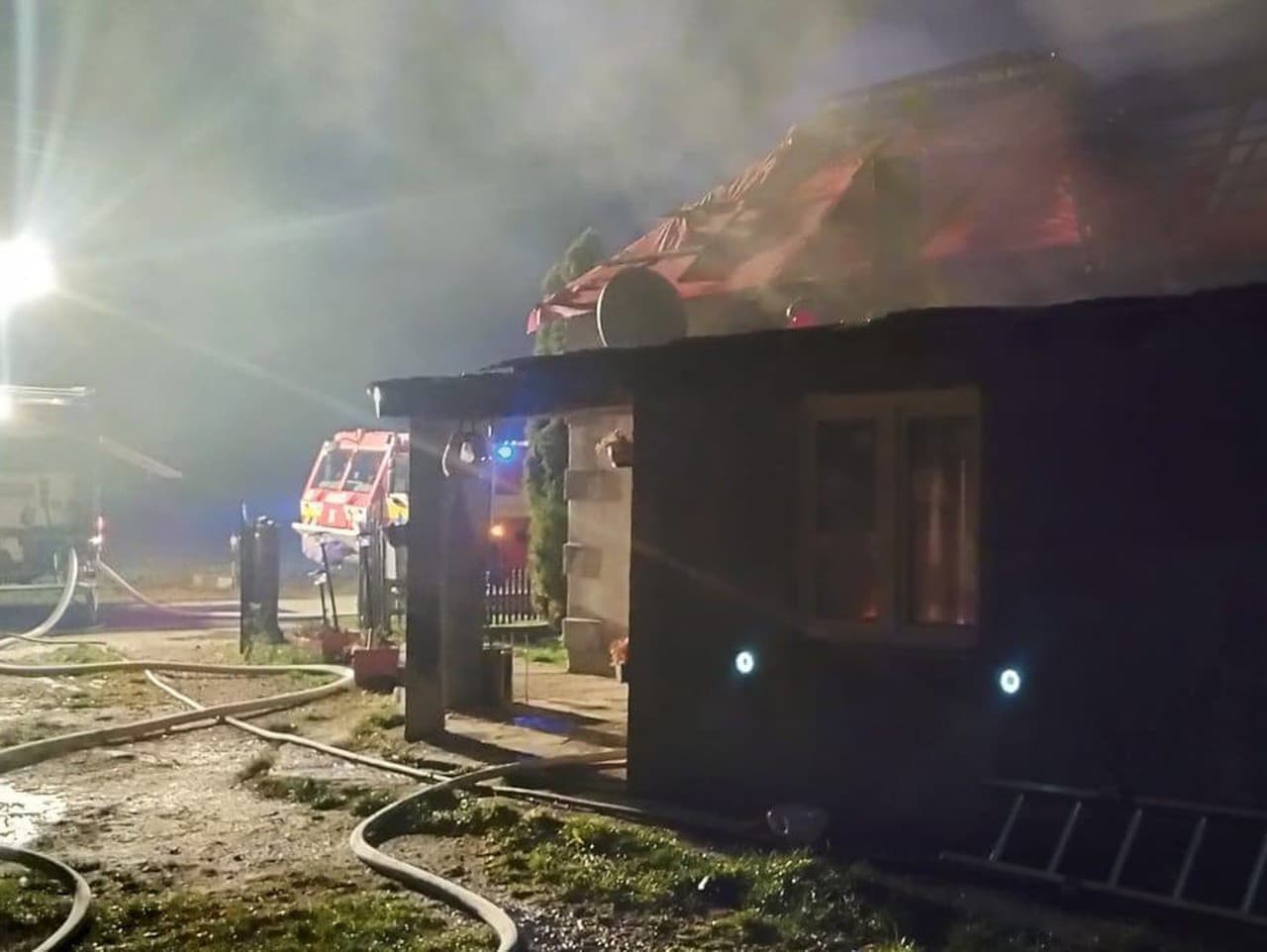 Požiar v Nižnom Nemeckom spôsobil škodu 40-tisíc eur