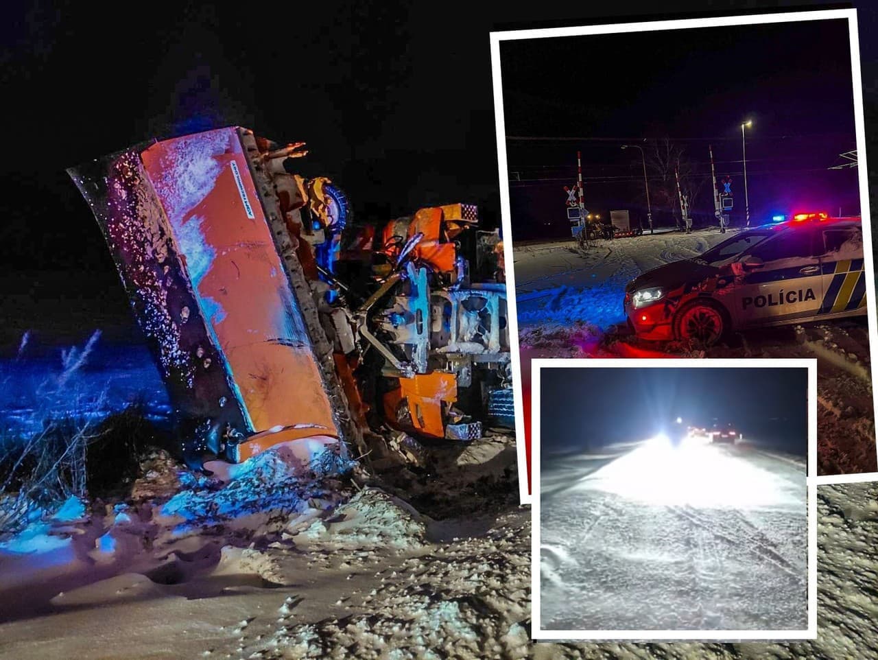 Snehová kalamita na východe Slovenska: Cesty neprejazdné, mešká MHD