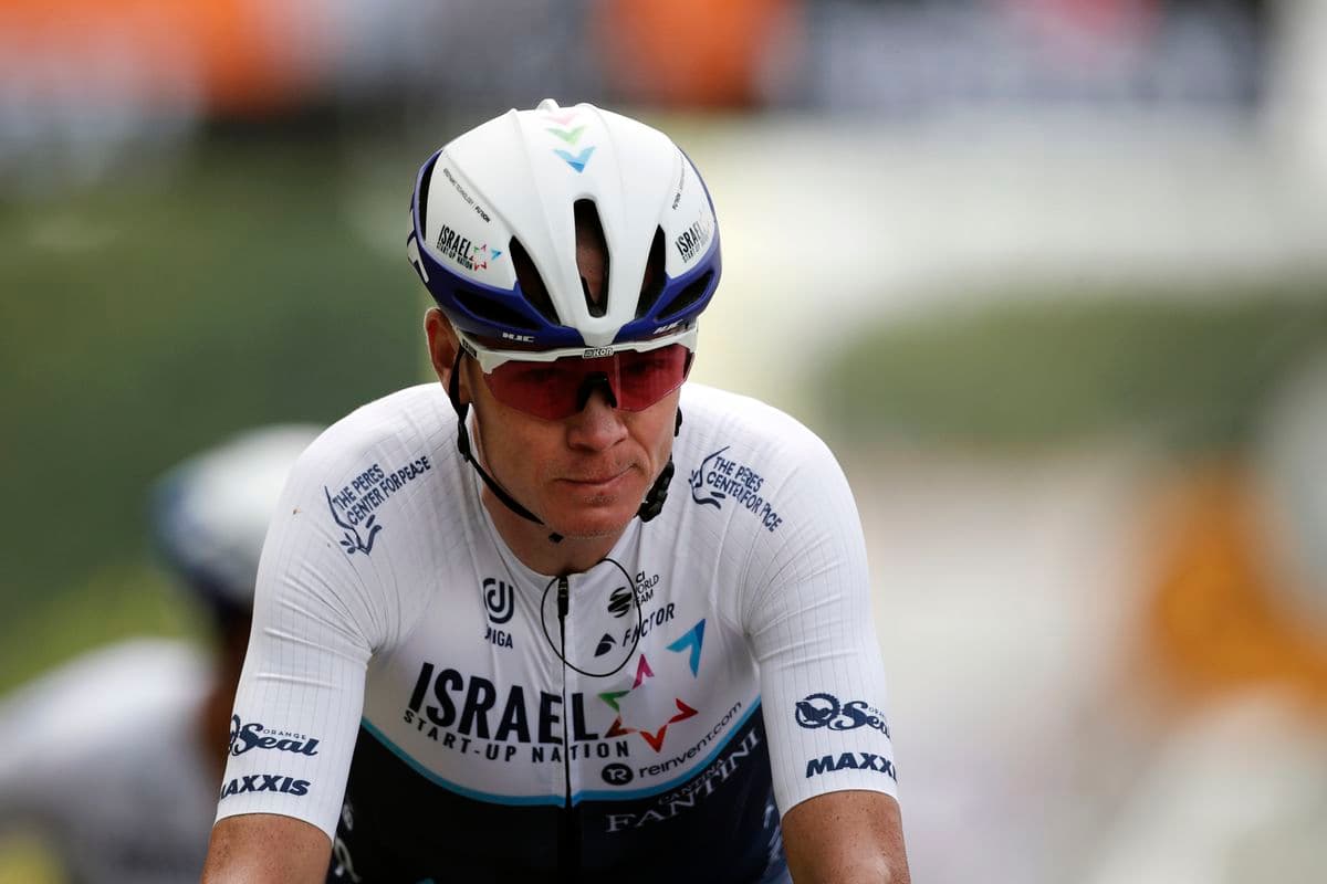 Chris Froome sa vracia do sedla po ťažkej nehode