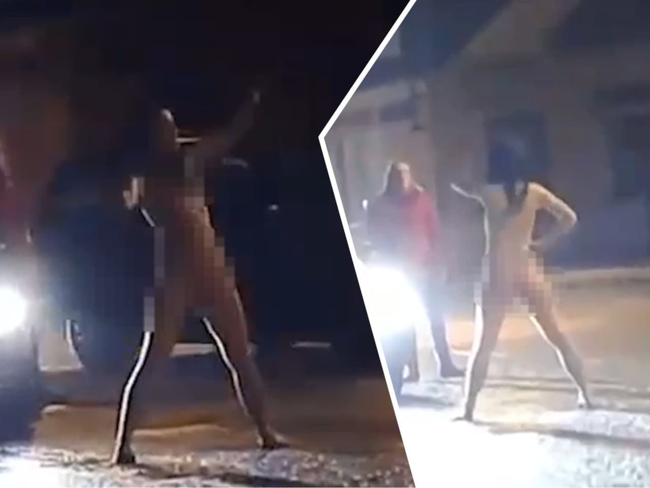 Šokujúci incident v Ivančiciach: Nahá žena a zombie v uliciach