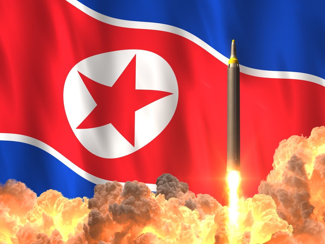 KĽDR odpálila desať projektilov do Žltého mora, tvrdí Soul