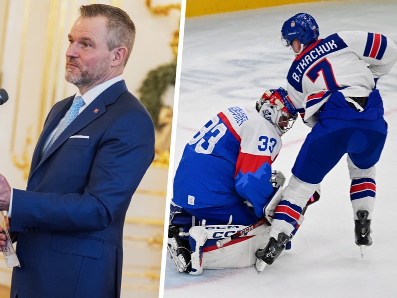 Pellegrini dostal darček od hokejových olympionikov po štvrtom mieste