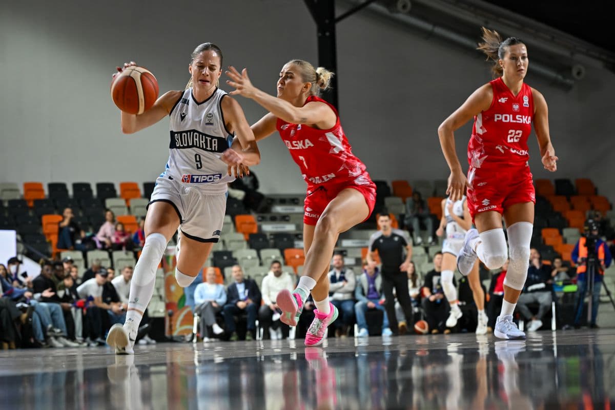 Slovenky nezačali kvalifikáciu ME 2027 najlepšie, prehrali s Poľskom