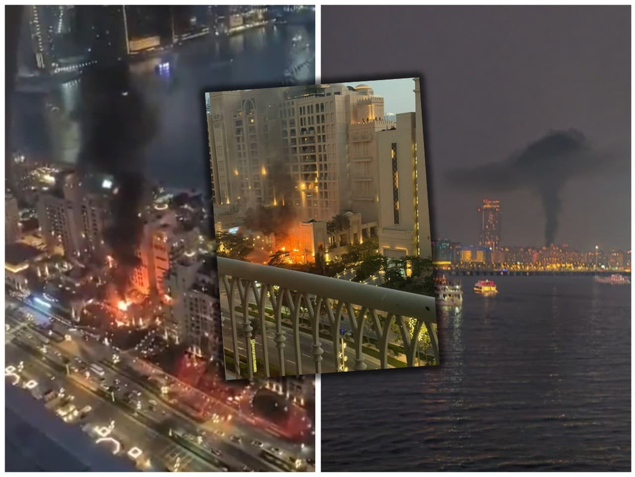 Explózie v Dubaji: Požiar na Palm Jumeirah a evakuácia letov