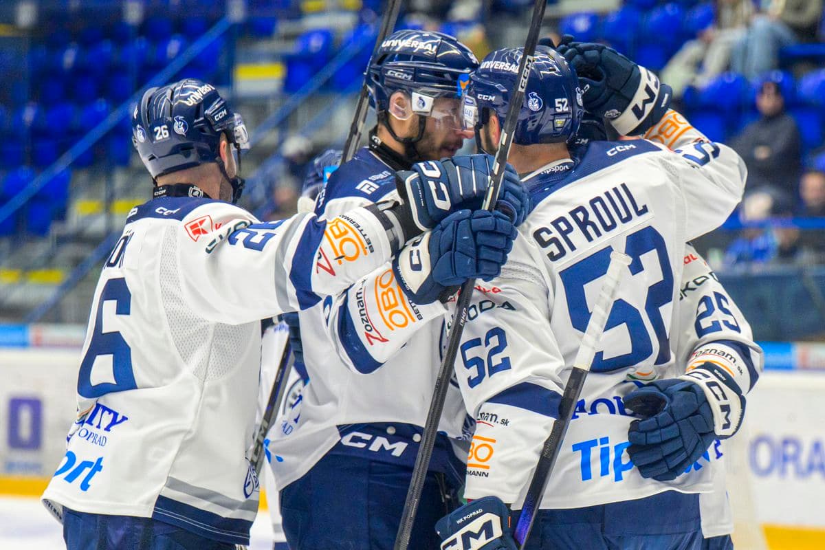 Poprad dominoval v súboji s Trenčínom, vyhral 4:0