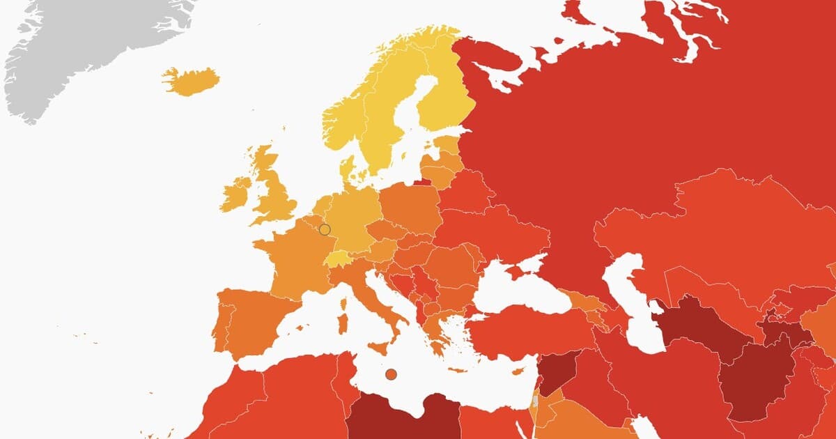 Maďarsko opäť najskorumpovanejšou krajinou EÚ, Slovensko na 61. mieste