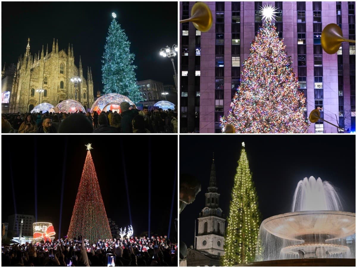 Vianočné stromčeky svetových metropol: Kde žiari najkrajší?