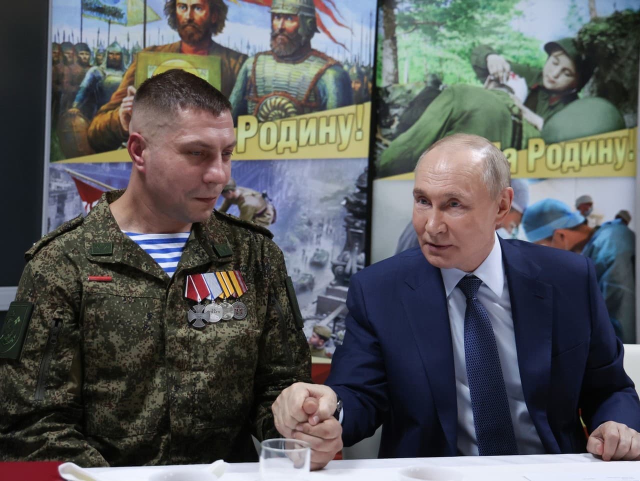 Putin: Vojna je v génoch ruského národa