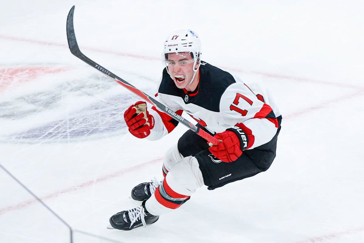 Šimon Nemec ukazuje svoje kvality v NHL, aj napriek prehre Devils