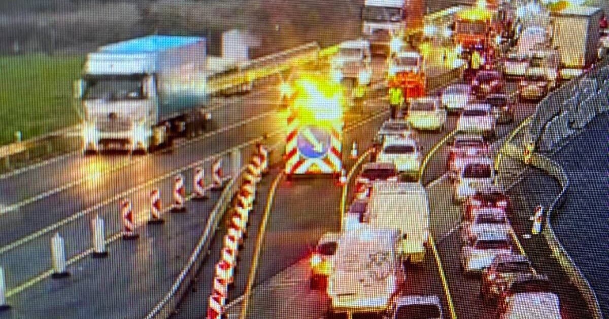 Hromadná nehoda na D1: Zdržanie až 2 hodiny