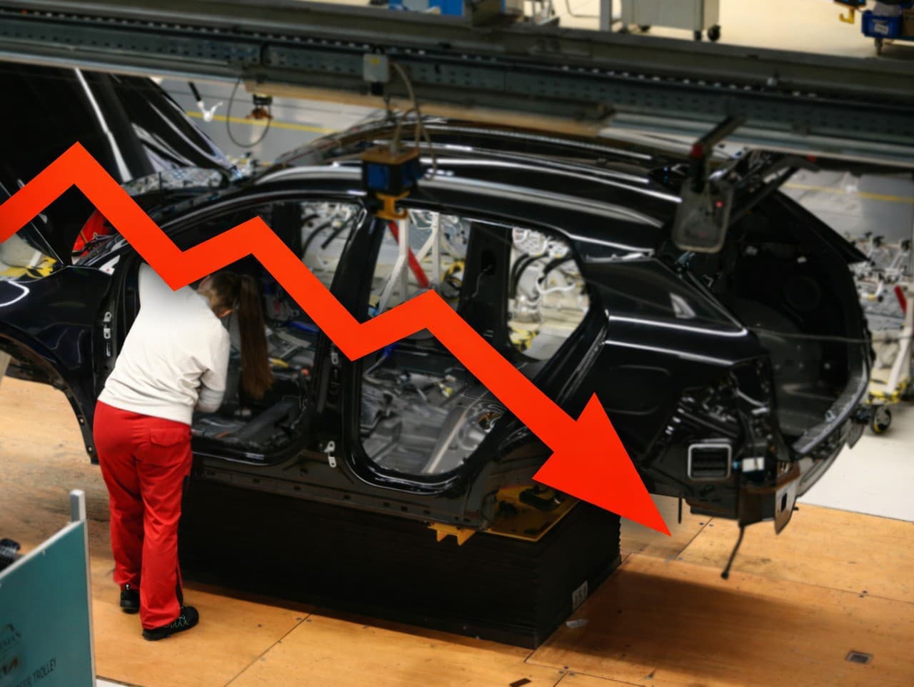 Ekonomika na pokraji: Priemysel v kríze bez záchrany automobiliek