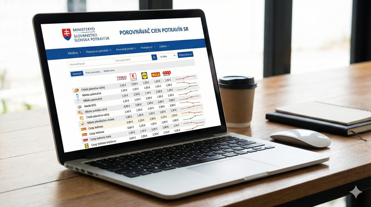Štát zlepší porovnávač cien potravín pre Slovákov