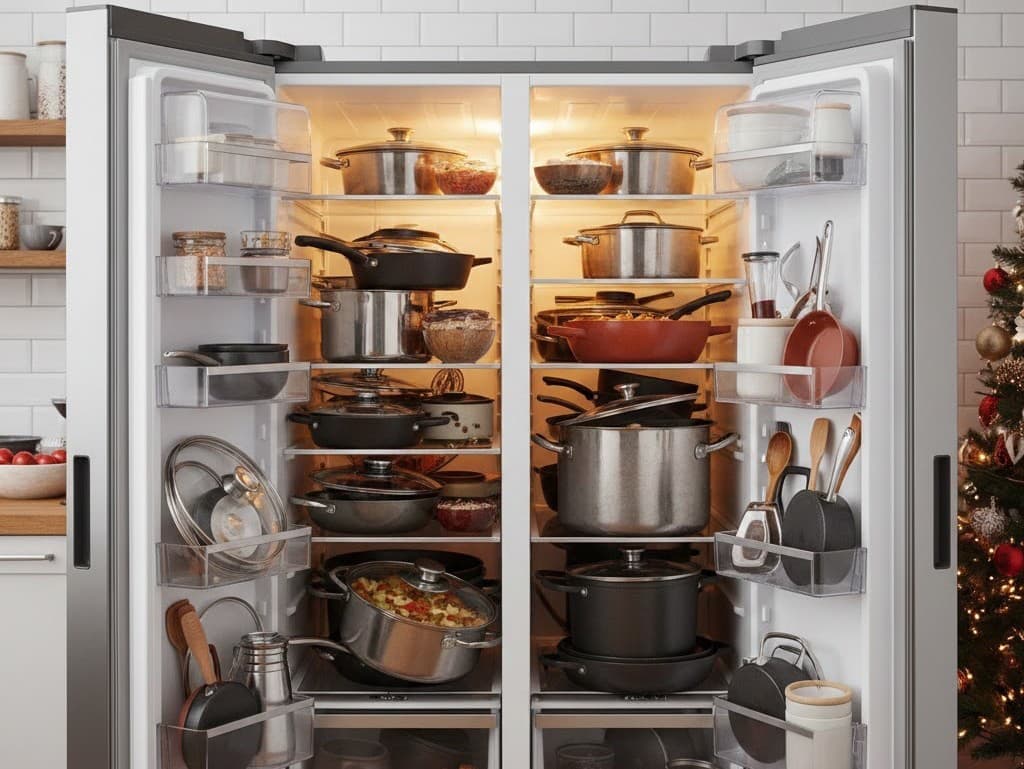 Ako si udržať chladničku v poriadku počas Vianoc