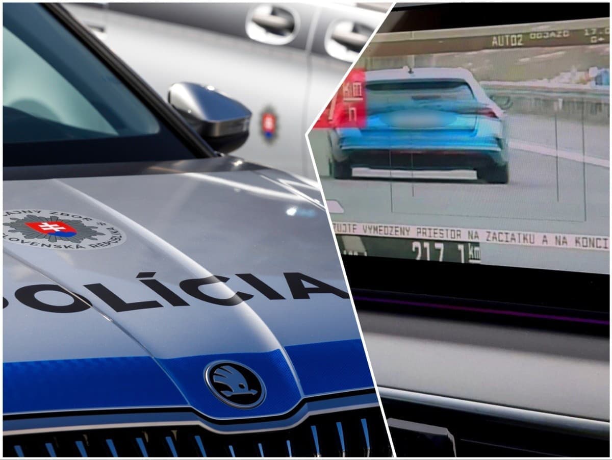 Rýchla jazda na D1: Vodič prekročil rýchlosť o 87 km/h
