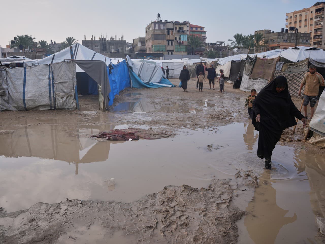 Tragédia v Pásme Gazy: Podchladenie zabíja deti