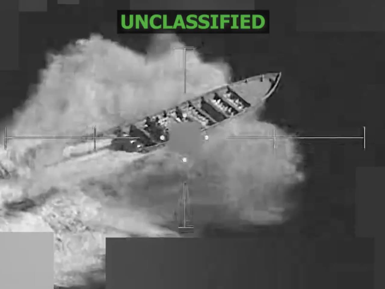 USA zaútočili na loď pašerákov drog, zabili troch mužov