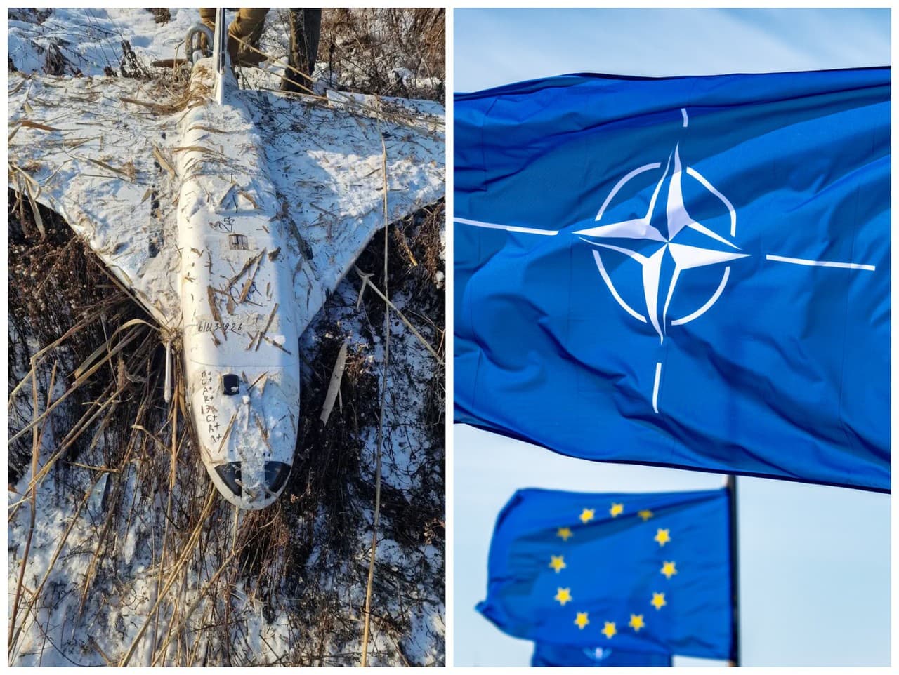 Ruský dron sa zrútil na území NATO, Moldavsko bije na poplach