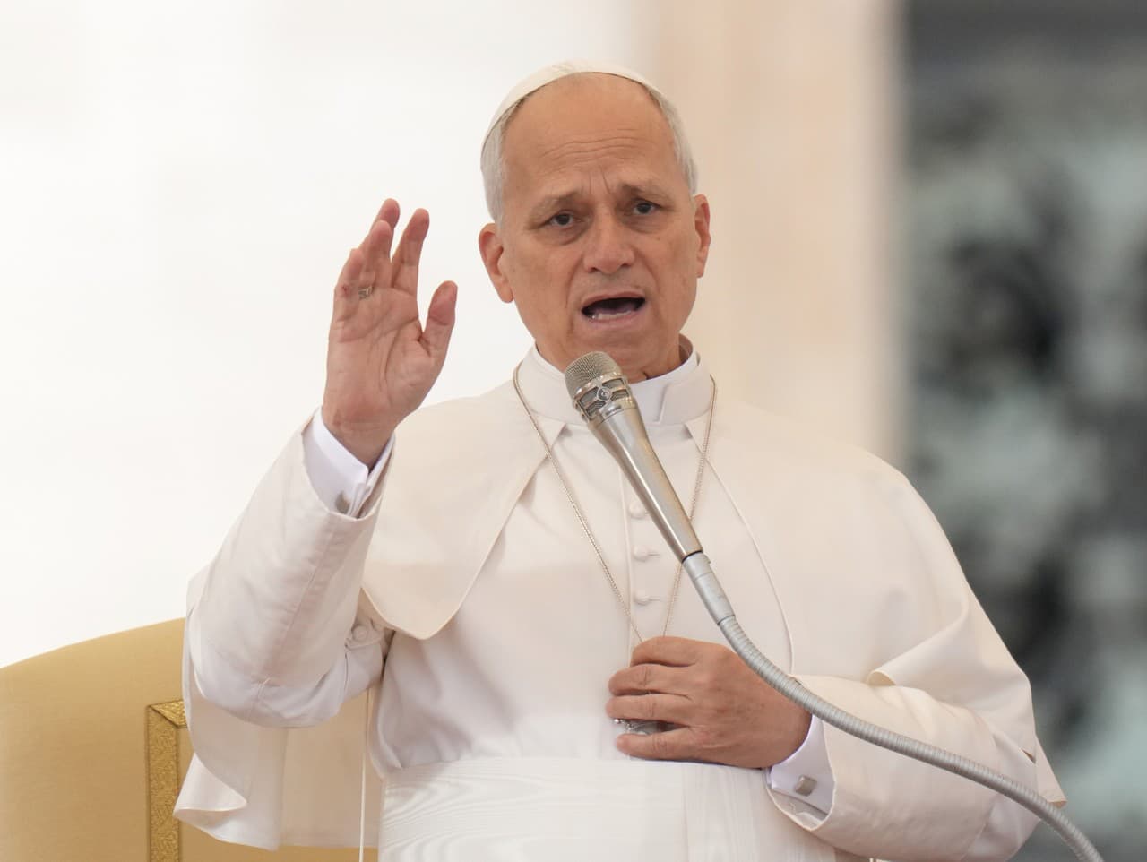 Pápež Lev XIV. privítal mladých Palestínčanov v Ríme