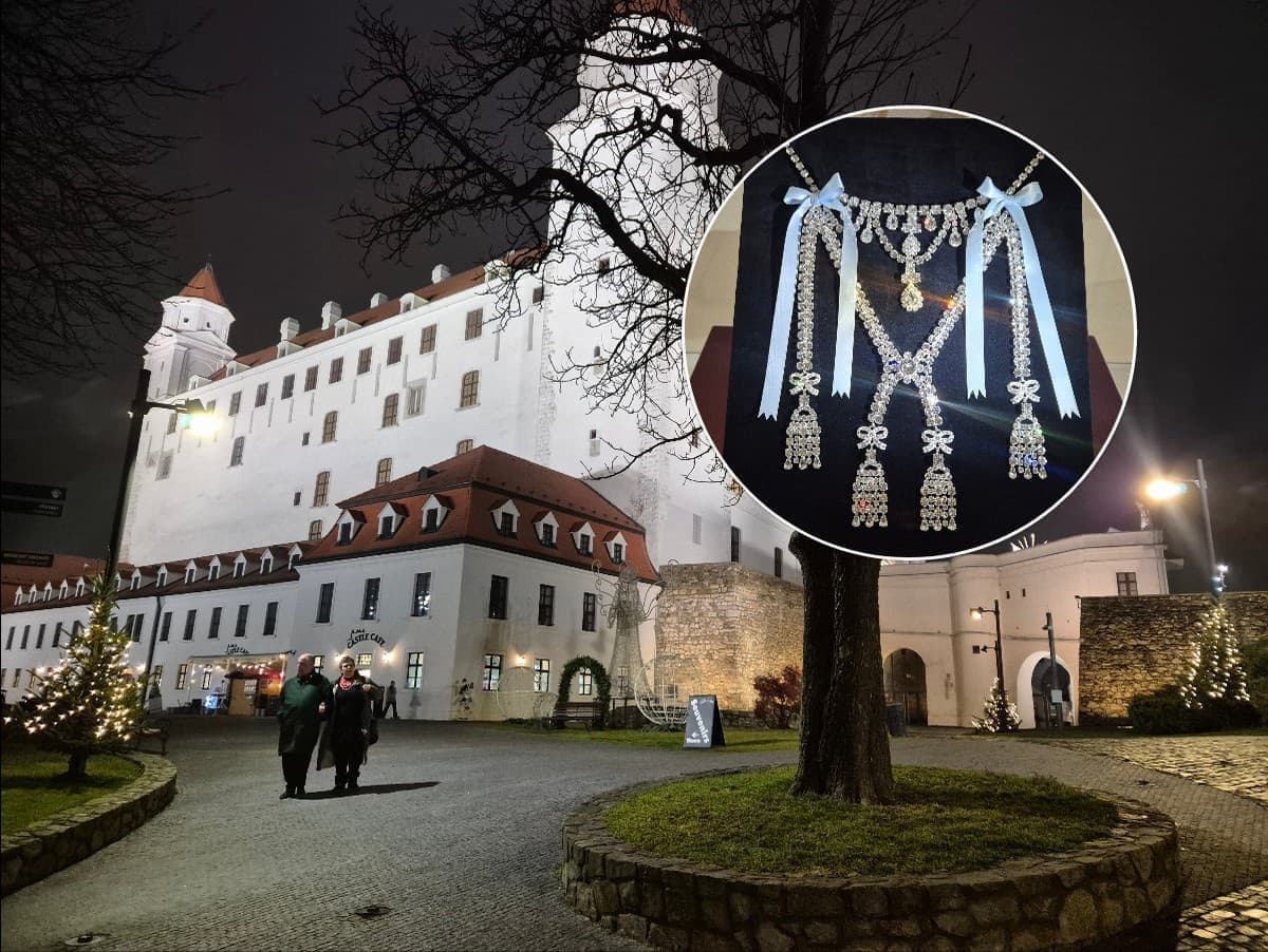 Na Bratislavskom hrade sa predstavuje legendárny náhrdelník Márii Antoinette