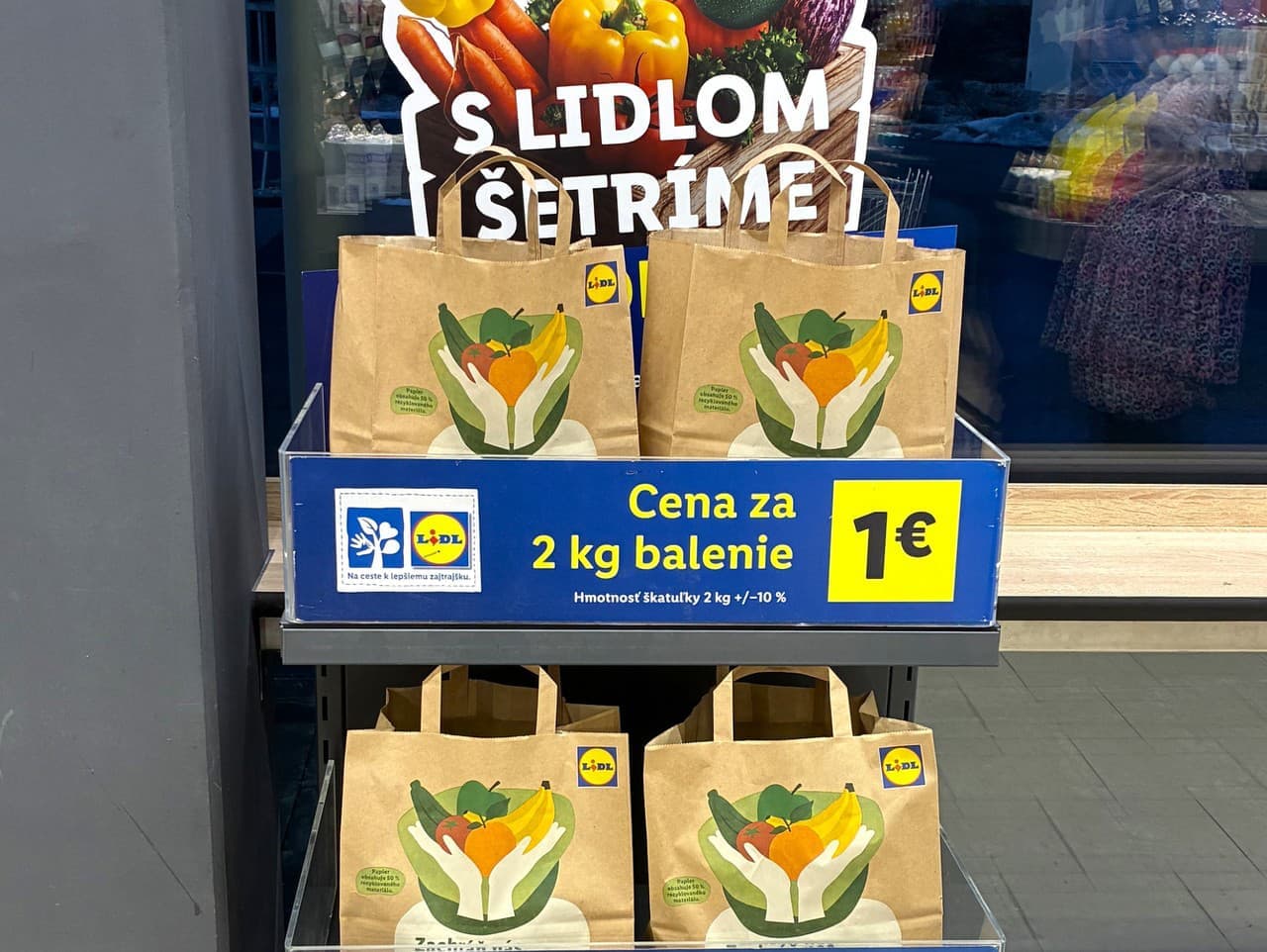 Lidl inovuje projekt na záchranu potravín s novými obalmi
