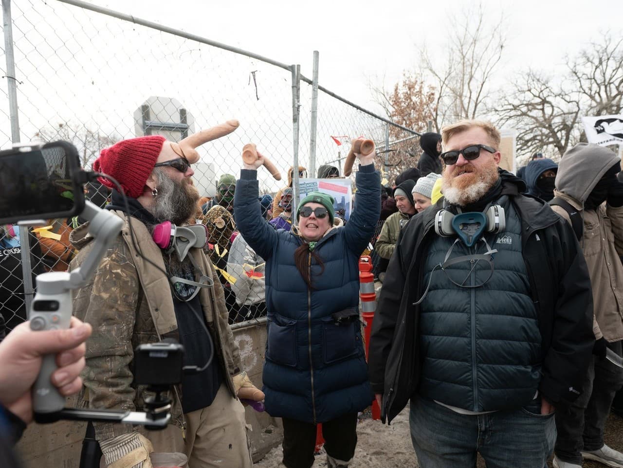 Demonštrácia v Minneapolise: Dildá ako symbol protestu proti ICE