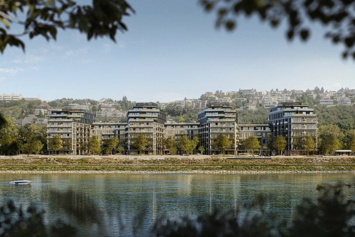 Nový projekt Q prinesie 256 bytov na dunajskej promenáde