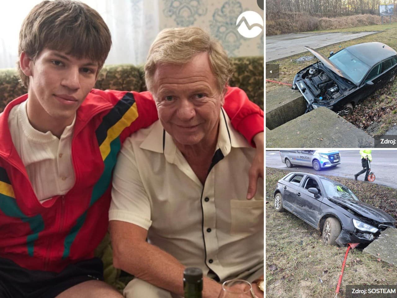 Mladý syn Maroša Kramára havaroval: Bez vodičáku a pod vplyvom alkoholu