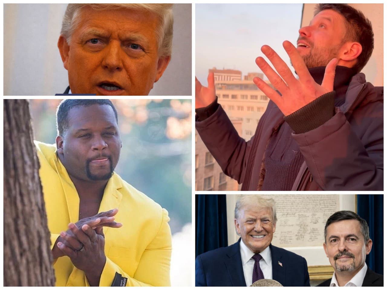 Slováci sa humorom postavili voči Trumpovi a Ficovi