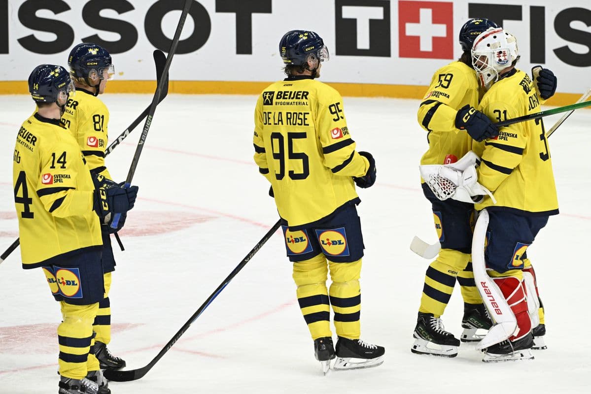 Švédi dominovali v Euro Hockey Tour, Švajčiari dostali debakel