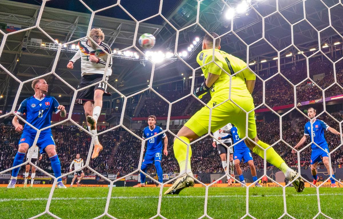 Slovenskí futbalisti zažili debakel v Nemecku
