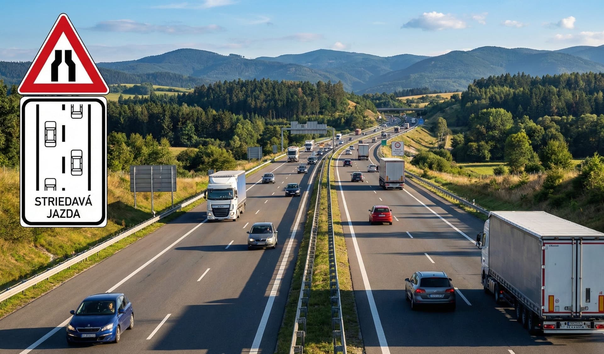 Vodiči a značka „Střídavá jízda“: Mýtus alebo realita?