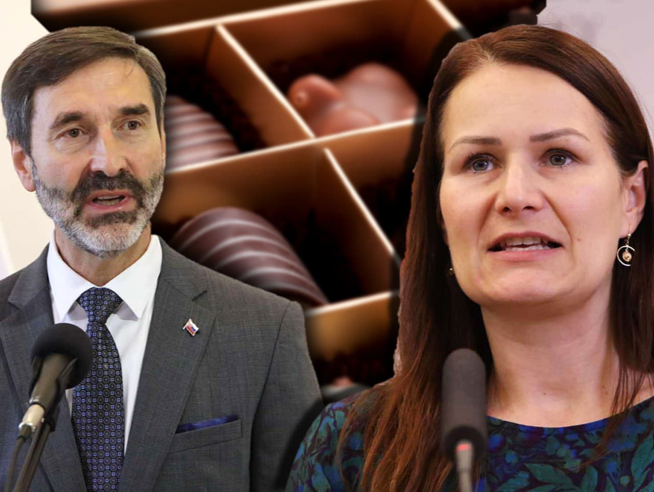 Politická polemika: Holečková obviňuje Blanára z čokoládového impéria