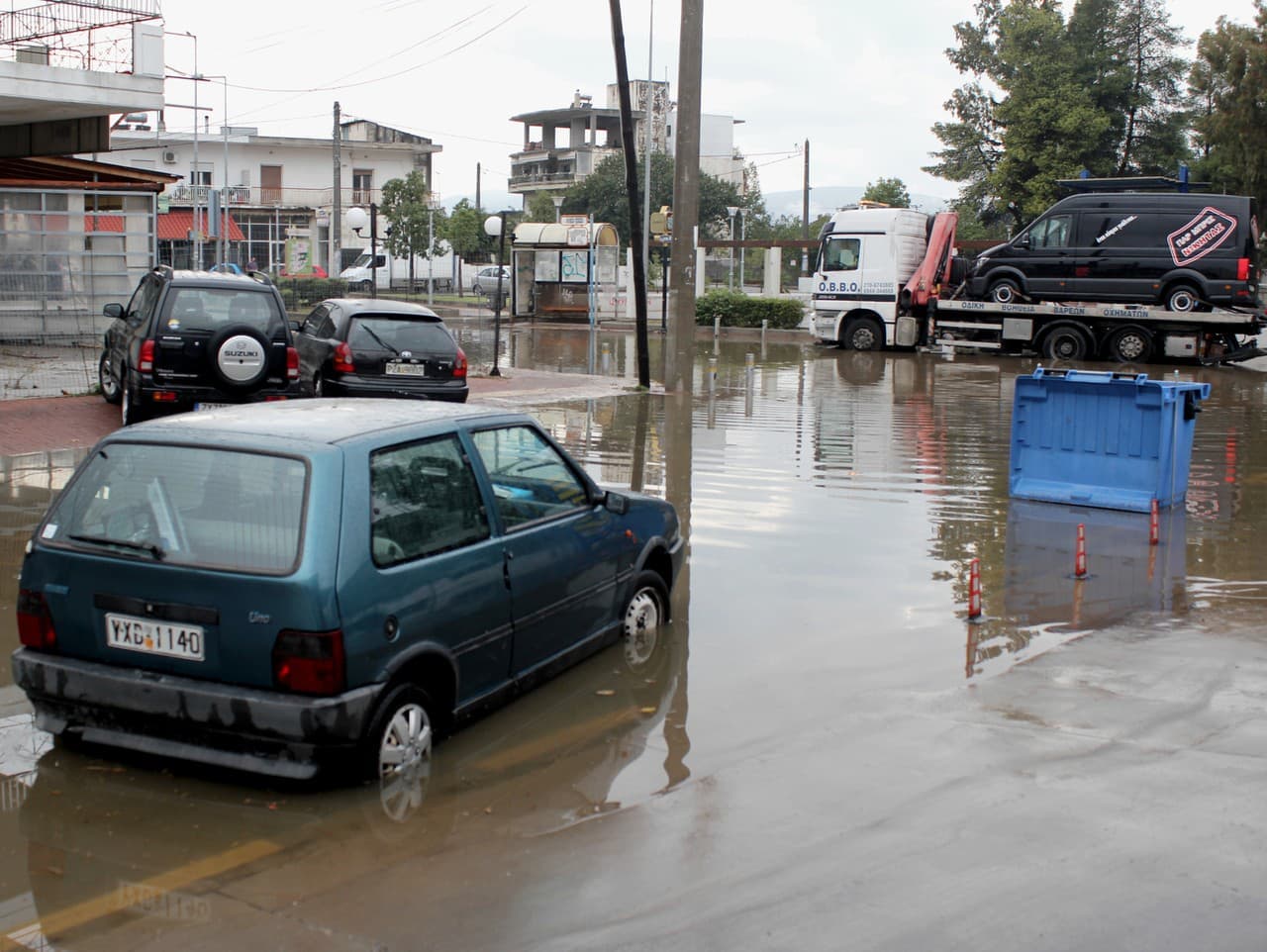 Korfu a severozápad Grécka čelí katastrofálnym záplavám