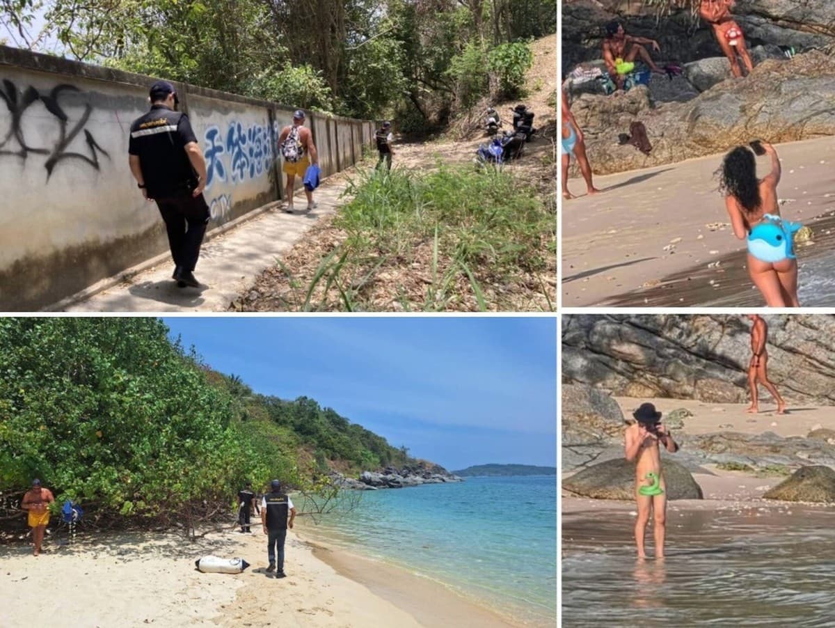 Škandál na pláži v Thajsku: Turisti sa opaľujú nahí
