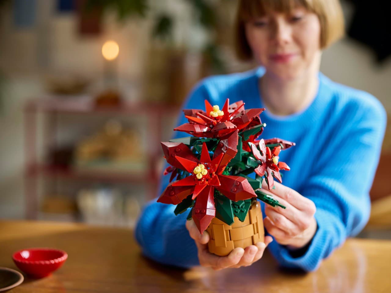 Vianočná hviezda z LEGO®: Kreatívna dekorácia pre sviatočnú atmosféru