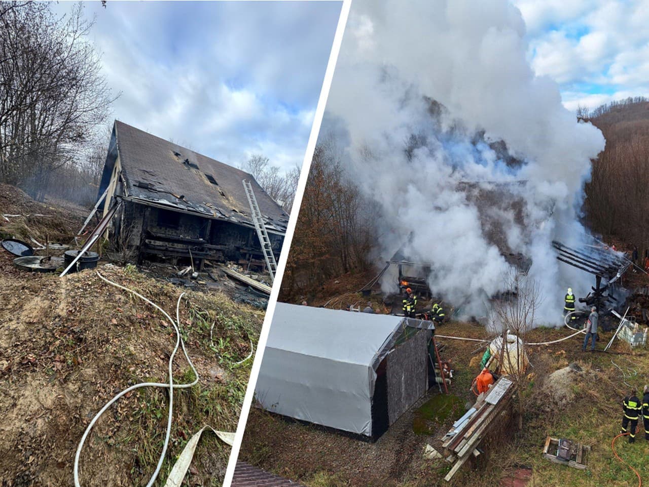 Tragédia pri Košiciach: Požiar zabil človeka v Novom Salaši