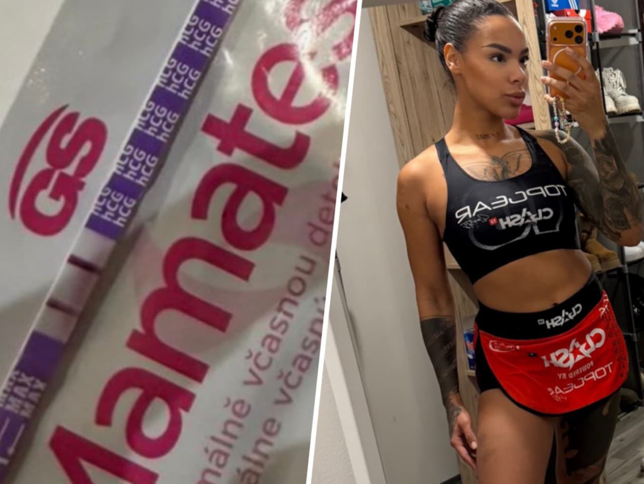 Kontroverzná Češka Angie Mangombe plánuje potrat