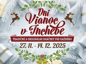 Vianoce v Inchebe: Najväčší vianočný trh na Slovensku sa otvára!