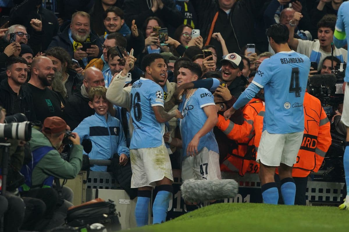 Guardiola ospevuje Fodena po triumfe City nad Dortmundom