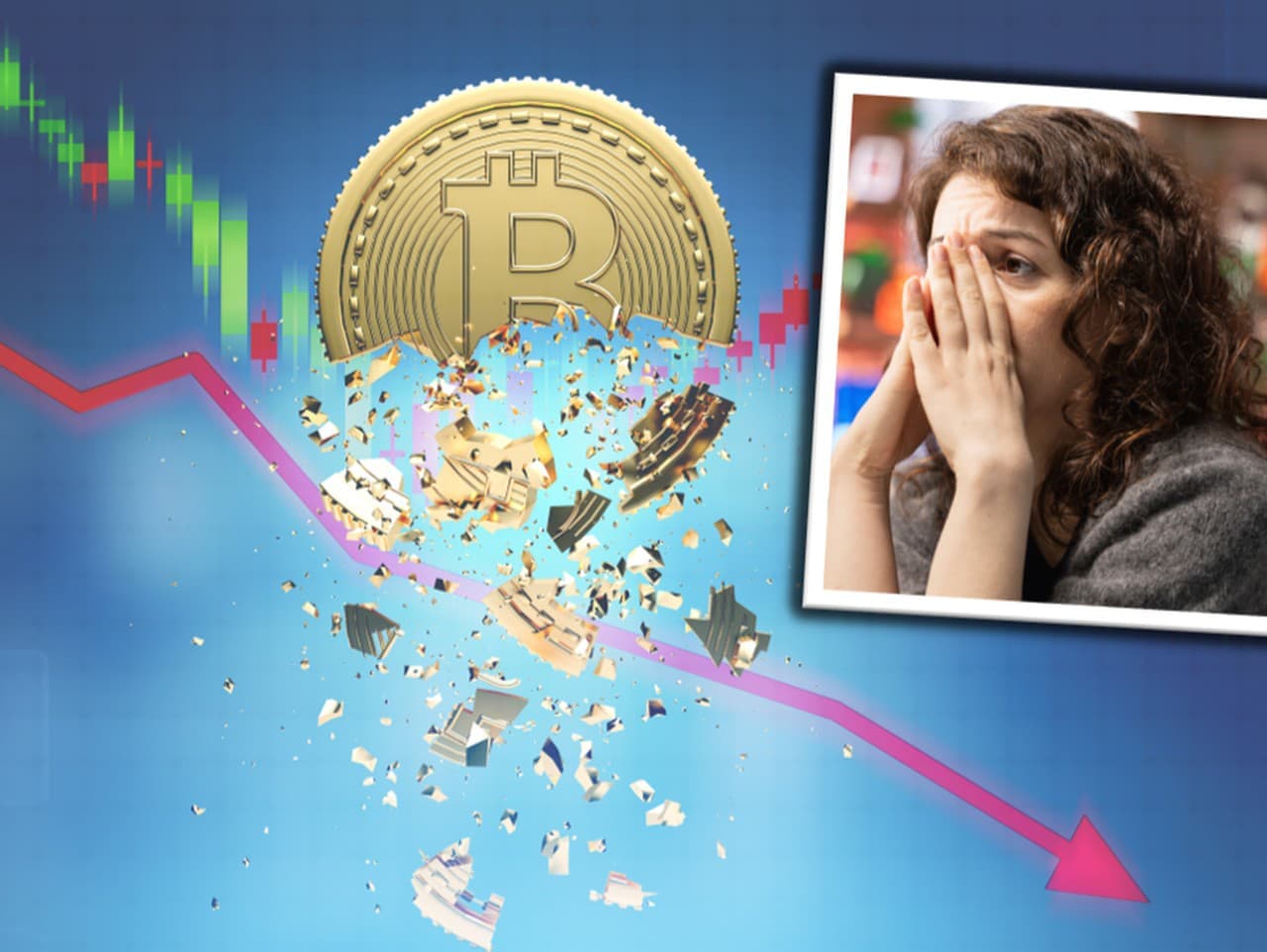 Bitcoin v kríze: Investori čelí drsnému pádu hodnoty