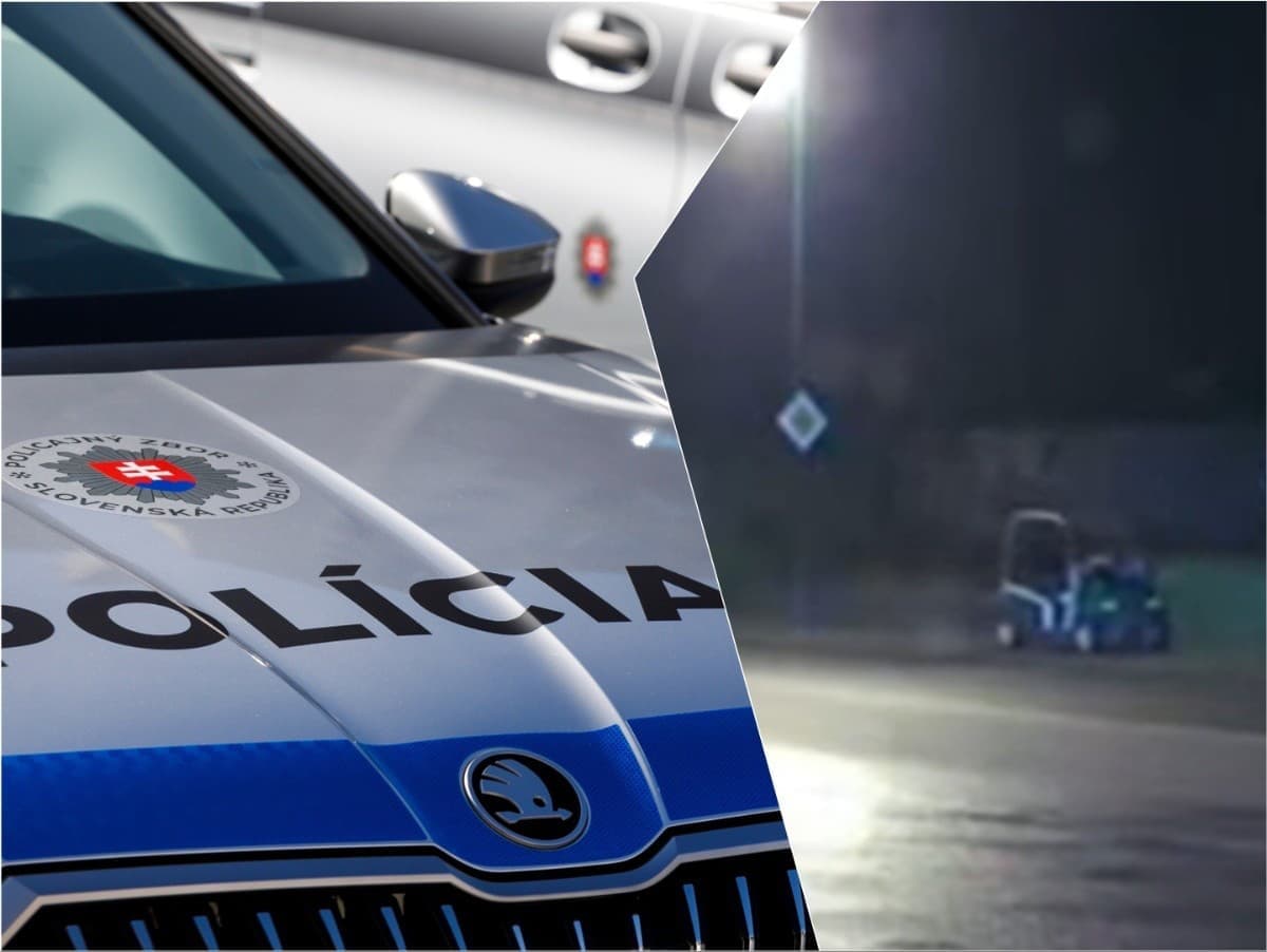 Opitý vodič na golfovom vozíku zadržaný v Rusovciach