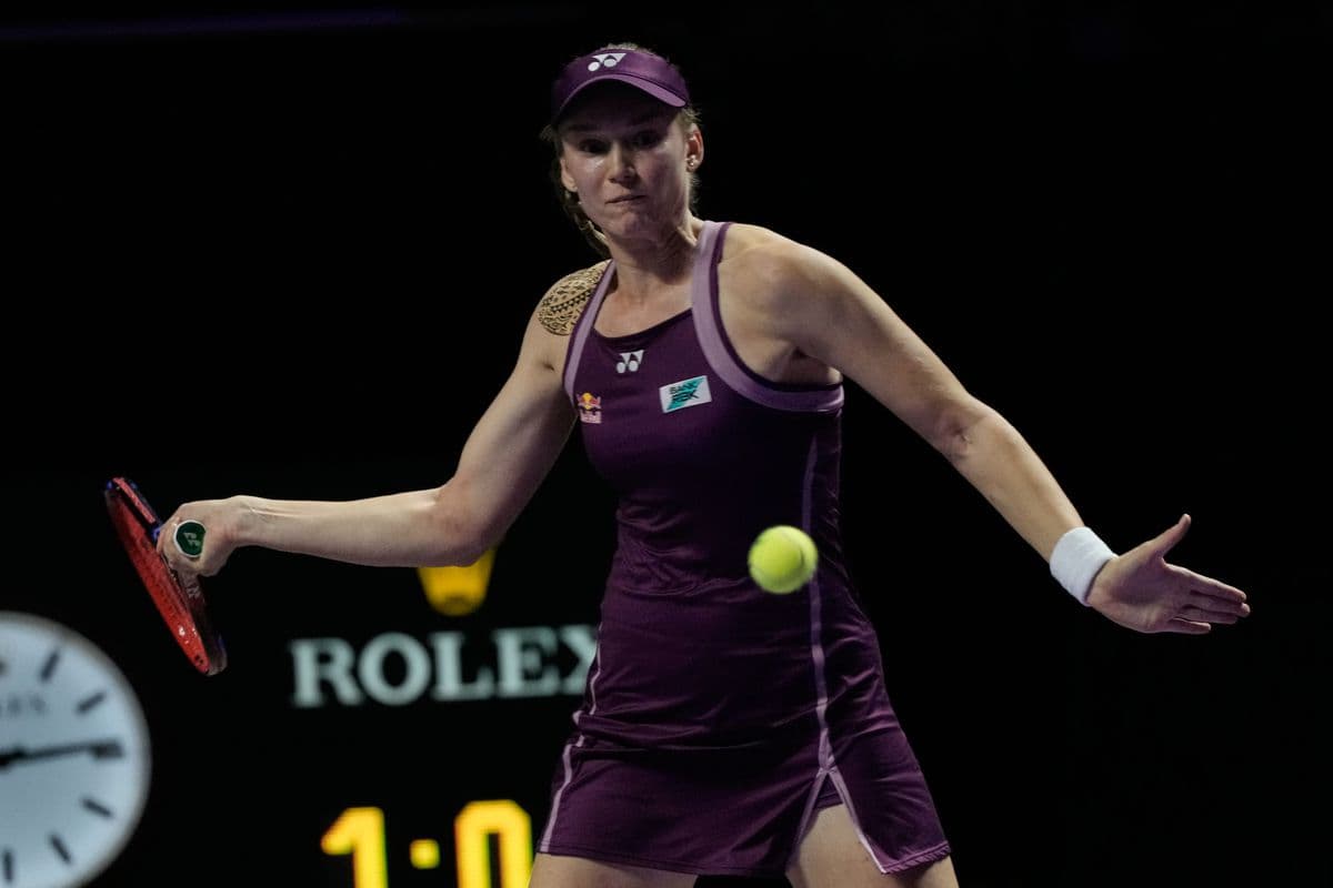 Rybakinová prvýkrát víťazkou WTA turnaja masteriek