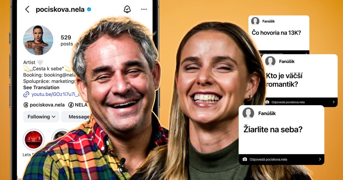 Nela Pocisková a Filip Tůma: O žiarlivosti a rodinných hodnotách