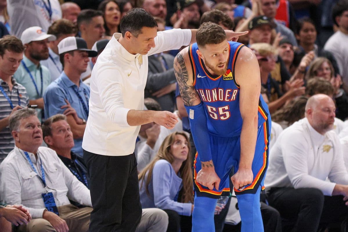 Thunder čaká na návrat nemeckého pivota Hartensteina