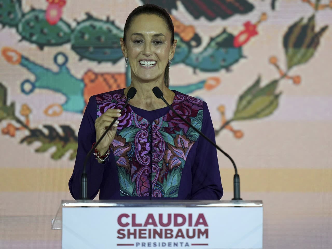 Incident s prezidentkou Sheinbaumovou: Muž ju obchytkával na verejnosti